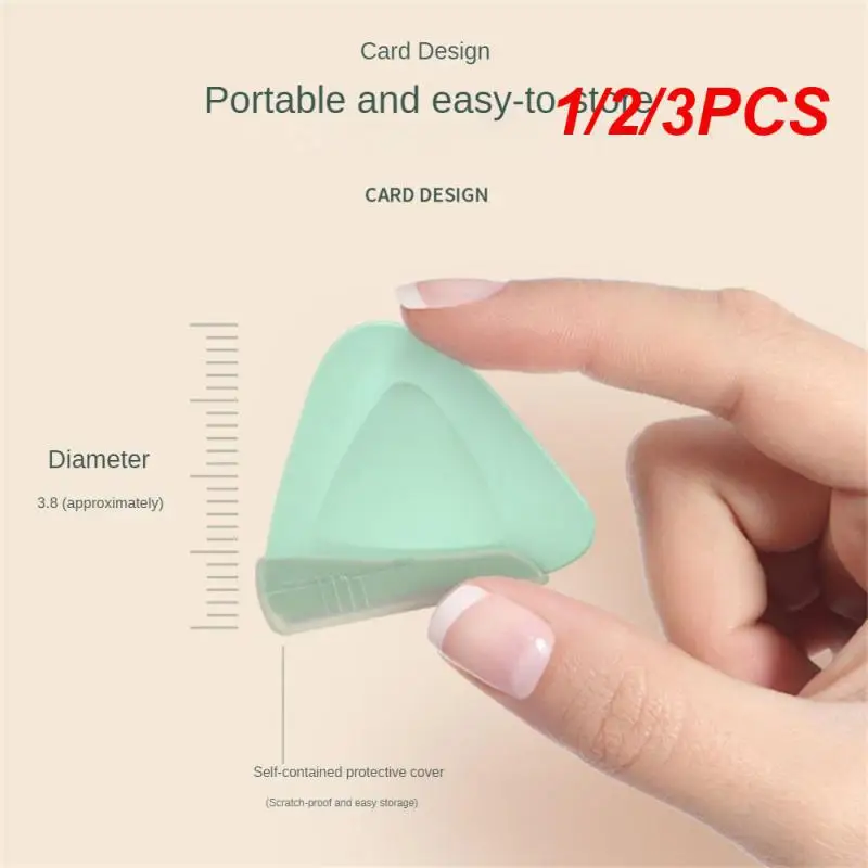 

1/2/3PCS Portable Mini Unisex Eyebrow Knife Stainless Steel Macro Eyebrow Body Triangle Trimmer Makeup Tools Accessories For