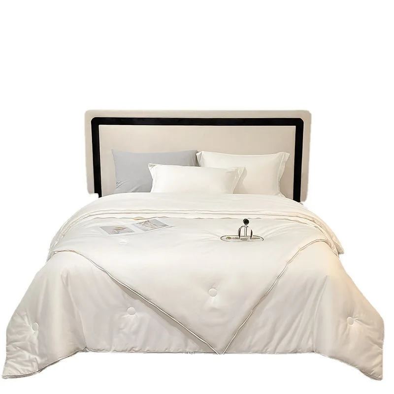 

100 длинные степлерные одеяла из хлопка 2 в 1 для матери и ребенка, стеганые одеяла из соевого волокна, четыре сезона, домашнее стеганое одеяло класса А