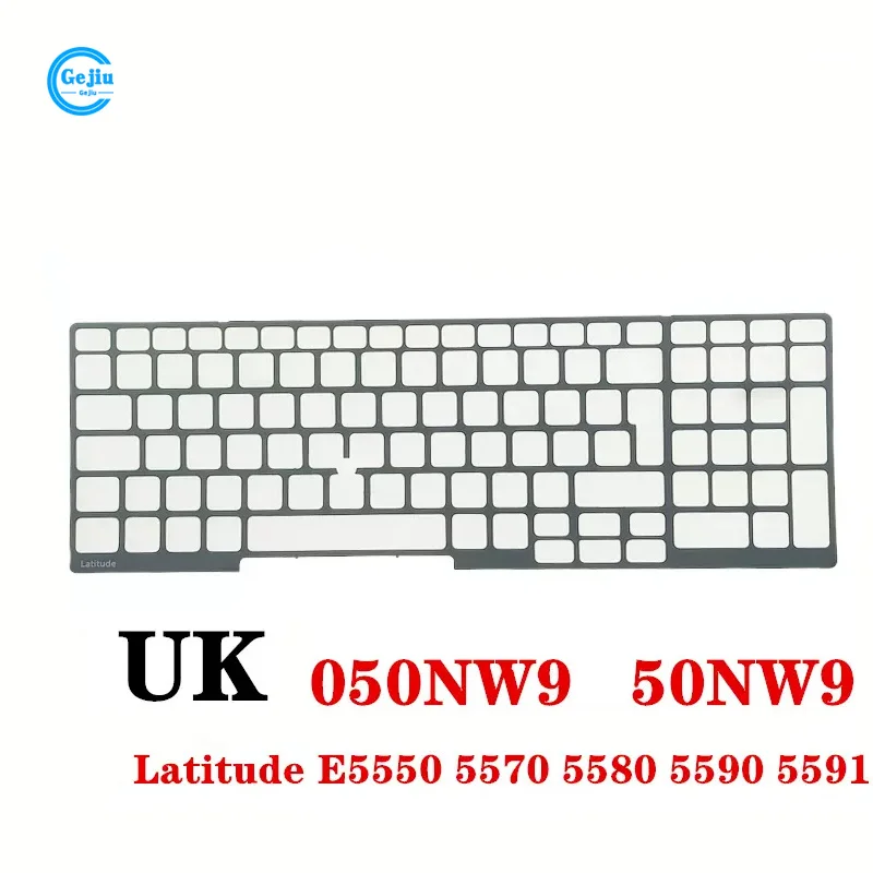 NEW ORIGINAL Laptop Keyboard Frame Case UK Big Enter for DELL Latitude