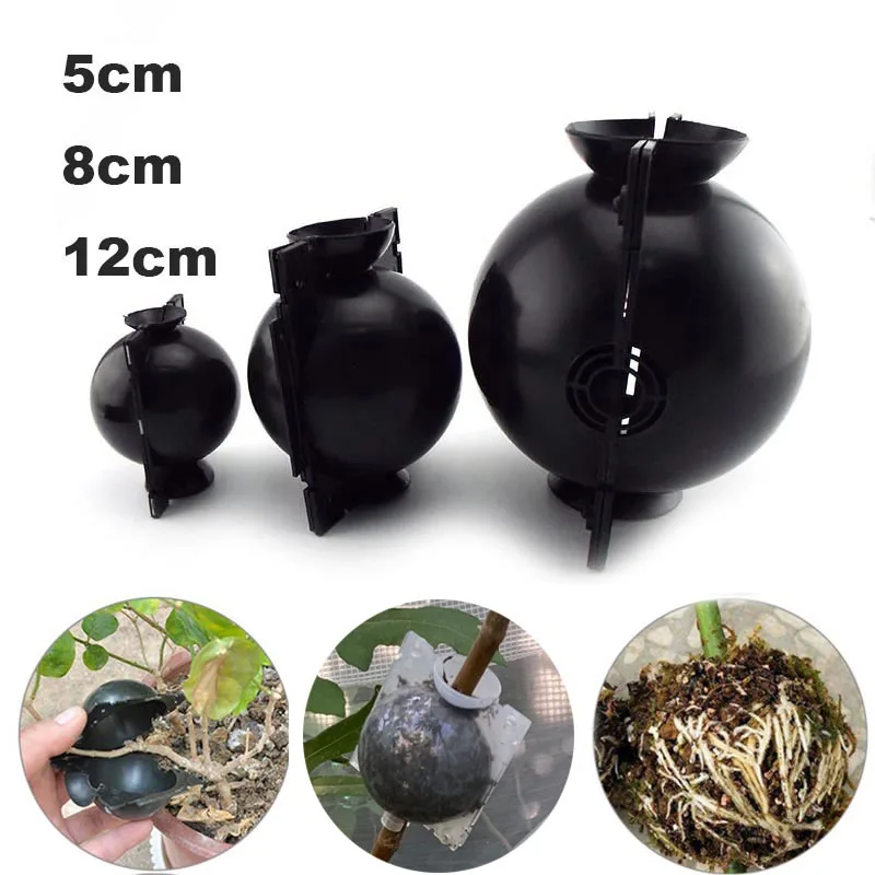1 Set Plant Rooting Ball Grafting Rooting Growing Box Breeding Case Plant Device High Pressure Box for Garden D3