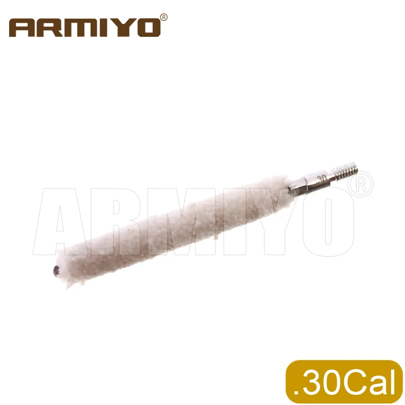 Armiyo 4,5mm bis 12GA 18,5mm Rohrreinigungsbürste Schlauchreiniger Baumwollstäbchen Rohrölreinigungshilfe Jagd-Wartungszubehör – Detail 13