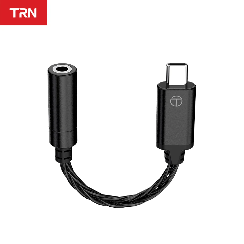 

TRN TE Type C to 3.5 jack headphone Cable connector converter Auxiliary audio splitter headphone adapter for xiaomi huawei oppo