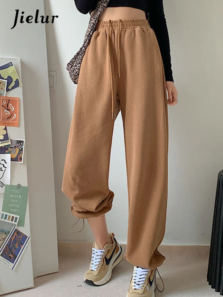 Women Baggy Pants Ladies Leggings Women Stretch Pants Drawstring Elastic  High Waist Baggy Wide Leg Trousers For Ladies Fall Womens Joggers  Sweatpants