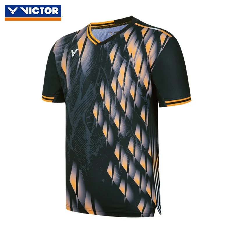 Victor sport t-shirts t shirt men women fashion Jersey badminton clothing sportswear short sleeve polo 45000