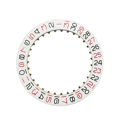 Vintage Style Calendar Disc for Day Wheel Watch Accessories (Black)