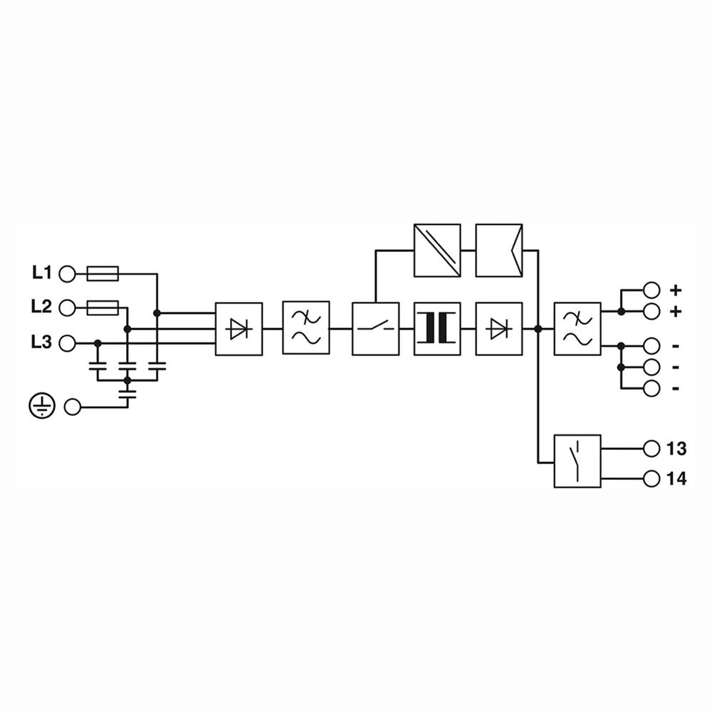 2903155 TRIO-PS-2G/3AC/24DC/20 TRIO POWER For Phoenix Switching Power Supply Output 24VDC/20A 4 2903155 TRIO-PS-2G/3AC/24DC/20 TRIO POWER For Phoenix Switching Power Supply Output 24VDC/20A - Image 2