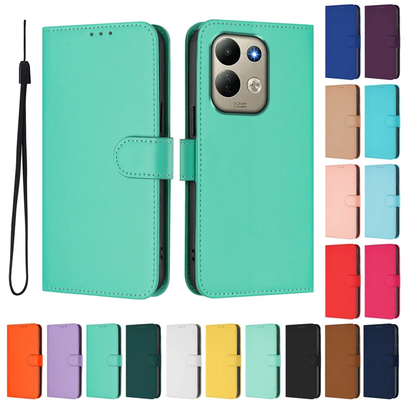 Candy Solid Color Flip Cover - New Style Phone Case
