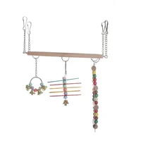 Bird Toy Ladder, Swing, Lifting Ring, Bird Biting Equipment, Peony Parrot Toy 2