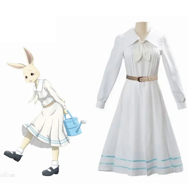 

Unisex Anime Cos BEASTARS Haru Rabbit Cosplay Costumes Halloween Christmas Party Sets Uniform Suits