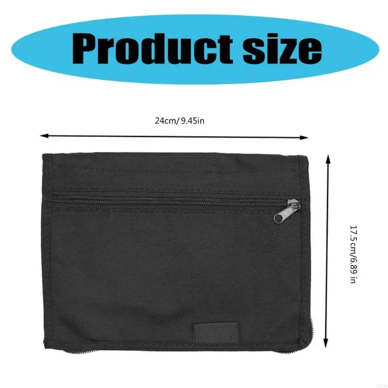 C63D Hand Document Organizers Portable Car Document Holder for Students & Teachers - 6