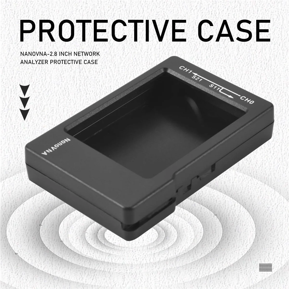Tools NanoVNA-2.8 Inch Network Analyzer Protective Case