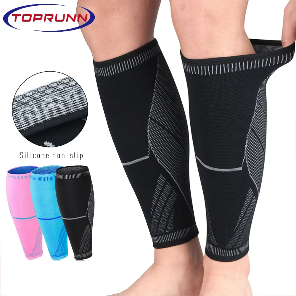 Unisex Sports Compression Sleeve for Leg, Calf, and Elbow Support