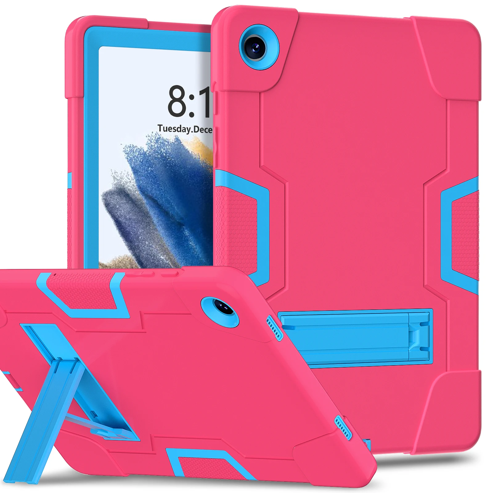 Heavy Duty Rugged Protective Tablet Case with Stand