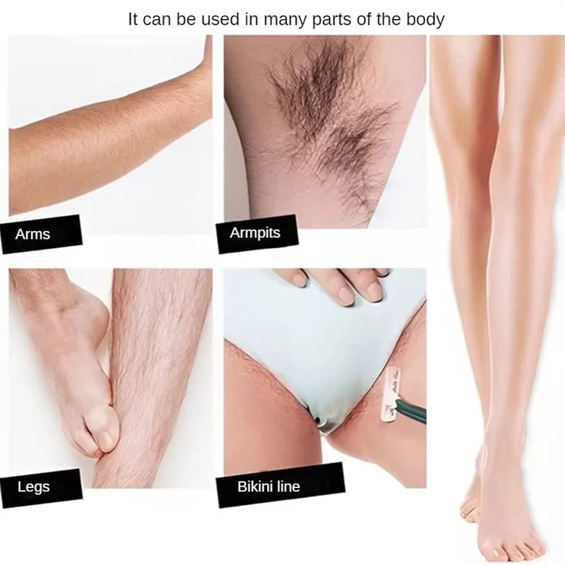 Hair Removal Stone Depilatory Gum Eraser Scrub Netscroll Painless Epilator Beauty Woman Body Crystal Epilator Nano Version 3
