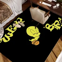 Looney Tunes T-Tweety Bird Hallway Carpet Washable Non-Slip Living Room Sofa Chairs Area Mat Kitchen Doormat Area Rug 1