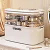 Makeup Organizer With Lid Portable Cosmetics Storage Box Jewelry and Hair Accessories Spacious Nail Storage Box Medicine Box 2