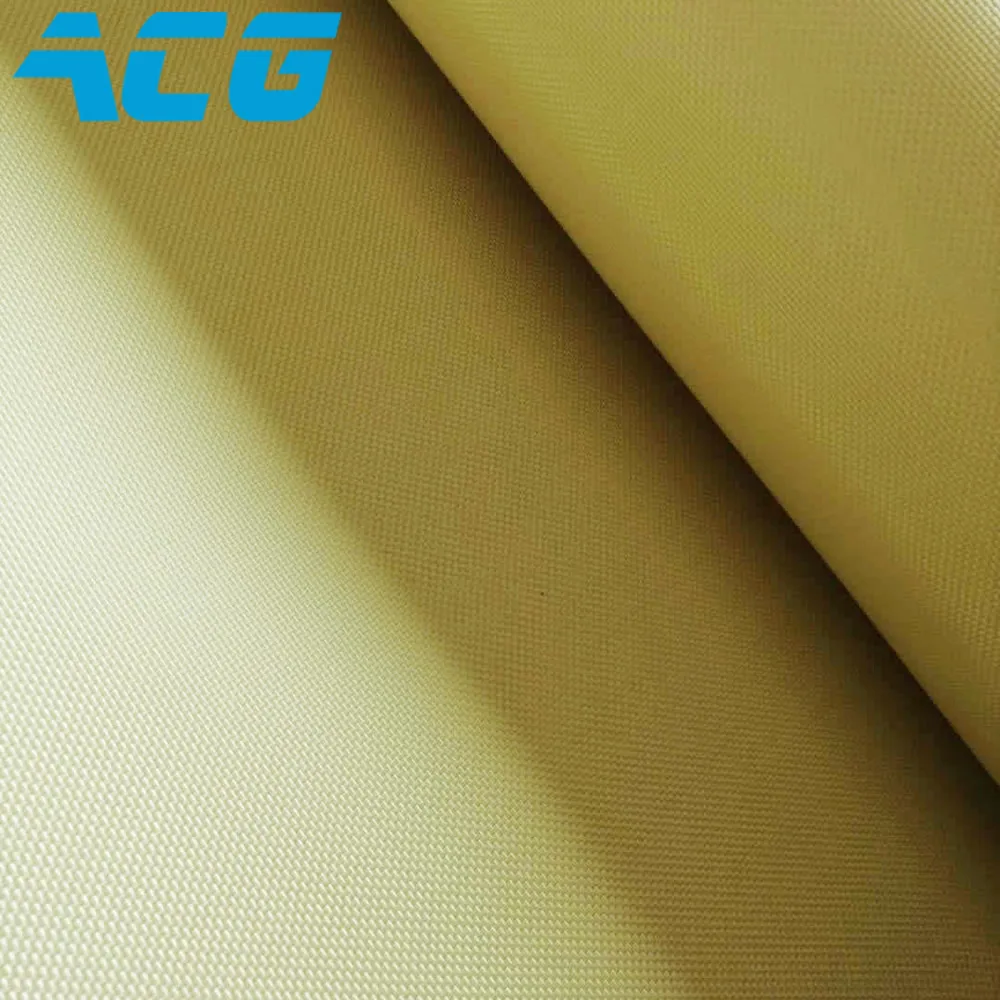 plain weave cut resistant 1000D Kevlar fabric high strength 200g Aramid  cloth price