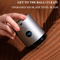 New Portable Electric Lint Remover Rechargeable Home Fluff Pellet Remover Mini Clothes Fabric Shaver HairBall Trimmer for Travel 1