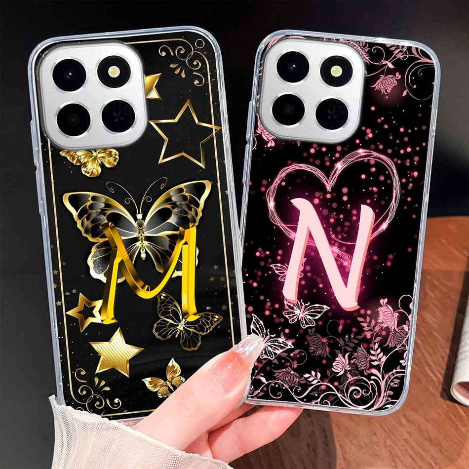 Pink Love Heart Soft TPU Silicone Transparent Phone Case Cover