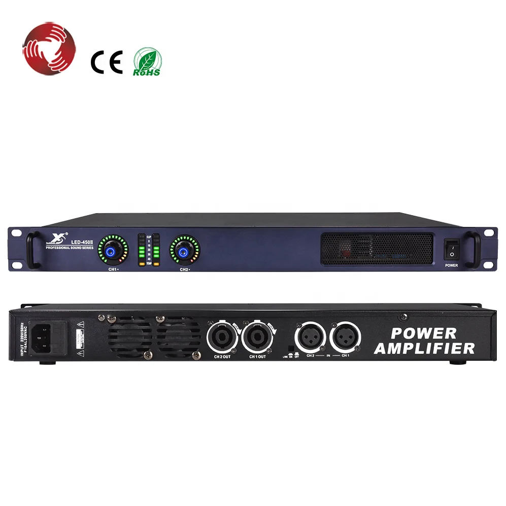 

Digital 450W*2 power amplifier professional speaker amplificador digital