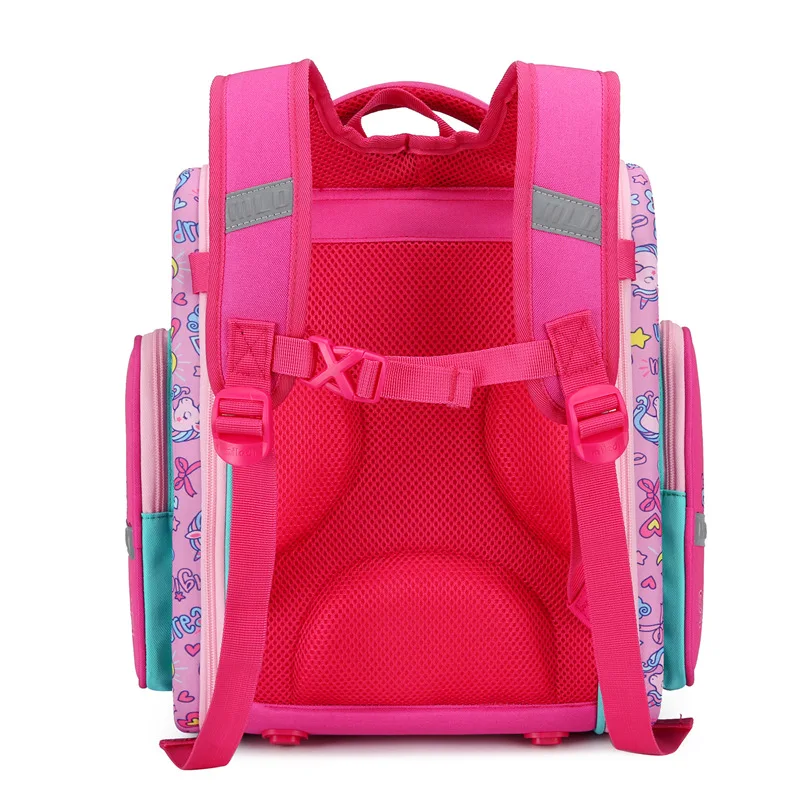 Orthopedic Children School Bags For Boys Top-Quality Primary School Backpacks1-3 grade Kids Backpacks Shell 3D Backpack Girls 5