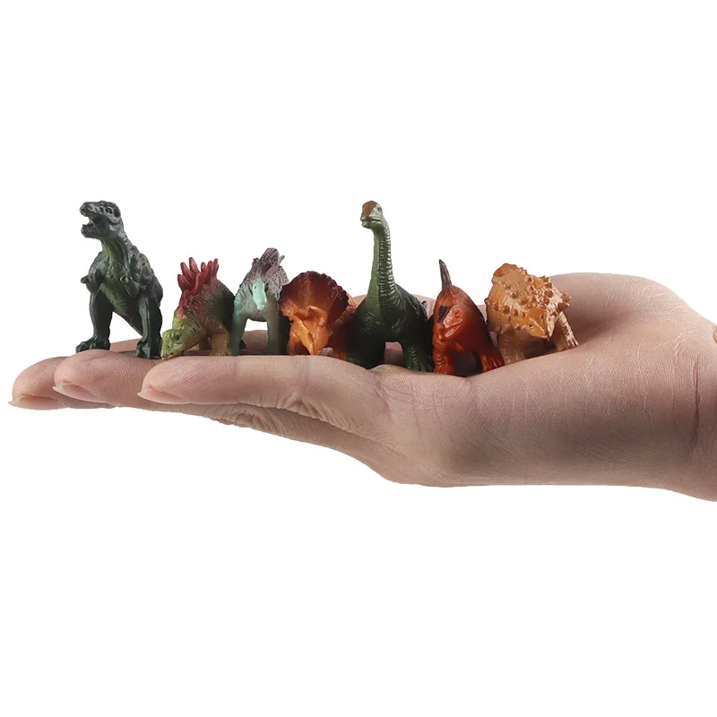 Jurassic Park Modello In Miniatura Pterosauro Stegosaur Triceratops Spinosaurus Tyrannosaurus Rex Mini Dinosaur Marine Animal Set Toys