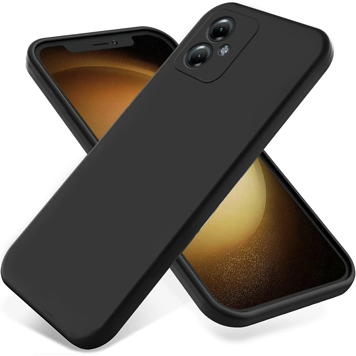 Phone Case Phone Protector Cover For Motorola G54 Soft Silicone Liquid Case Shockproof Cover for Motorola G14 Phone Fundas for G04 G24 G34 G84