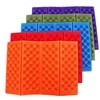 Sitting Cushion Outdoor Foam Padding Foldable Waterproof XPE Cushion Portable Chair Mat Solid Camping Accessories 385x275x11mm 1