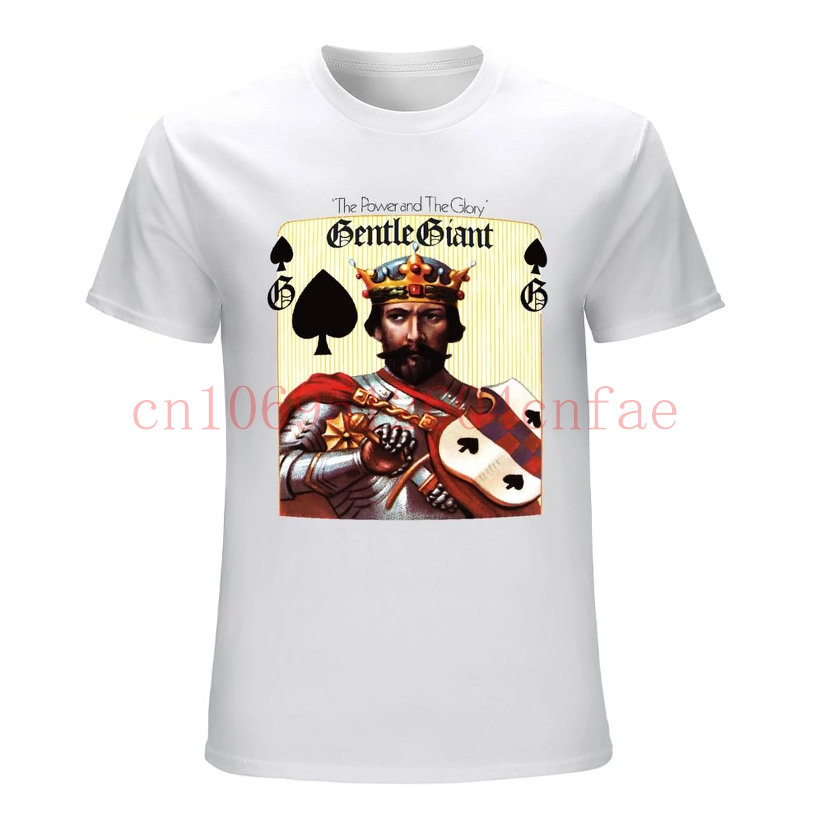 New Gentle Giant The Power And The Glory White Black Shirt Usa Size S-Xxxl Zm1 Cool Casual Tee Shirt