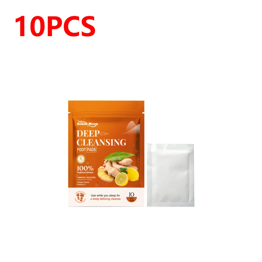 10 à 40 patchs au gingembre pour les pieds : soin naturel, soulagement du stress, amélioration du sommeil, purification, détoxification et amincissement._voghion.com