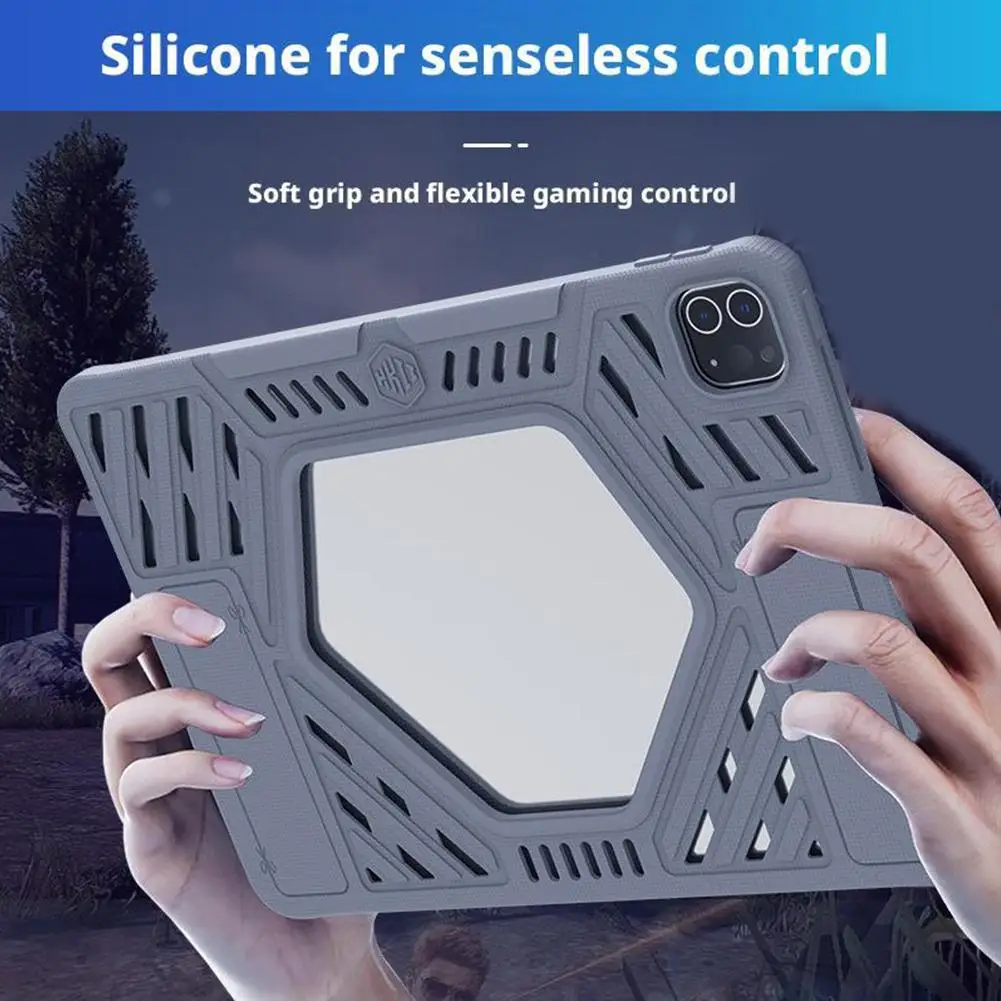 Silicone Protective Case for iPad Air Summer Heat Dissipation