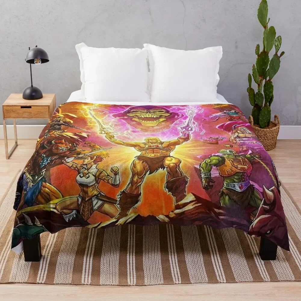 Masters Of The Universe Rivelazione Coperta Furrys Sofa Throw Moving Single Coperte