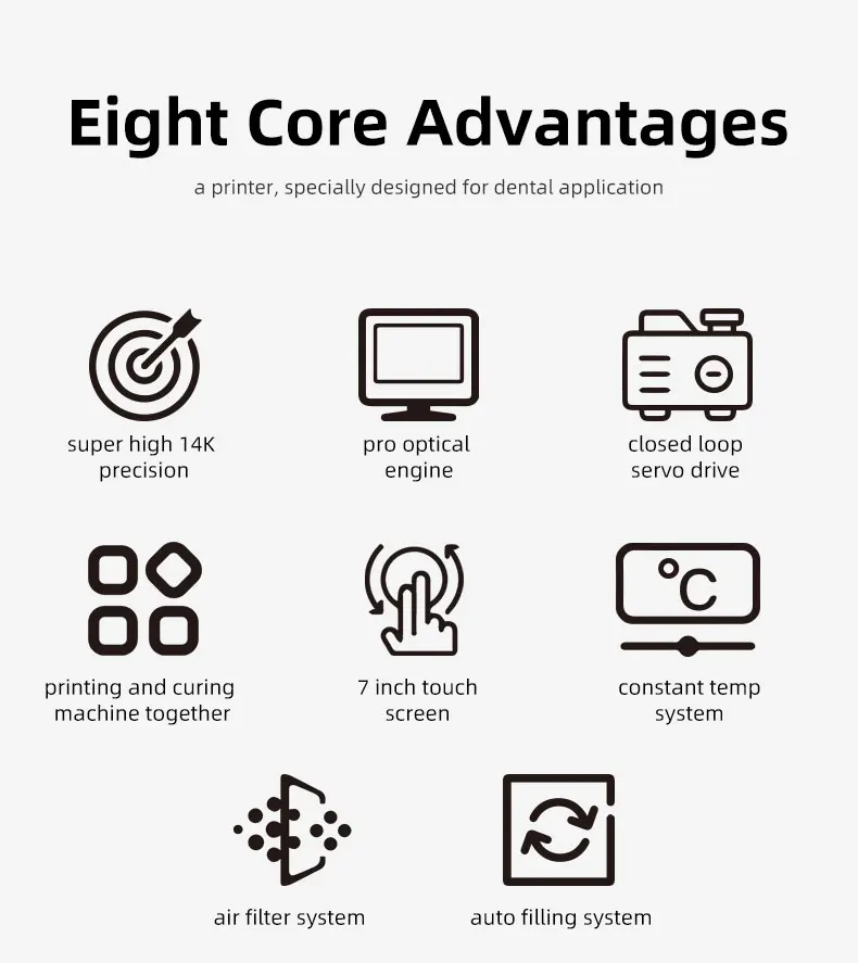 Sd561a88e03d444c495d7cca96fd481962 Drukarka 3D JG MAKER LCD 14K 10,1 cala o wysokiej dokładności, dobra do zastosowań jubilerskich i stomatologicznych