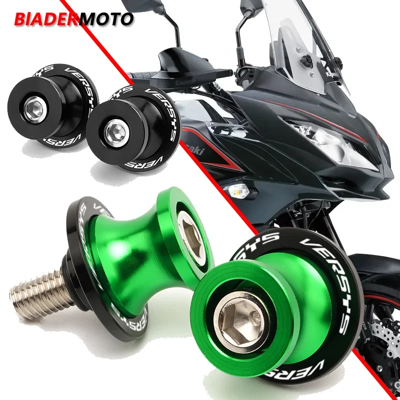 Motorcycle Accessories Fit For Kawasaki Versys 650 1000 Versys650 Versys1000 2015-Motorcycle Accessories M8 Swingarm Spool Slider Stand Screws