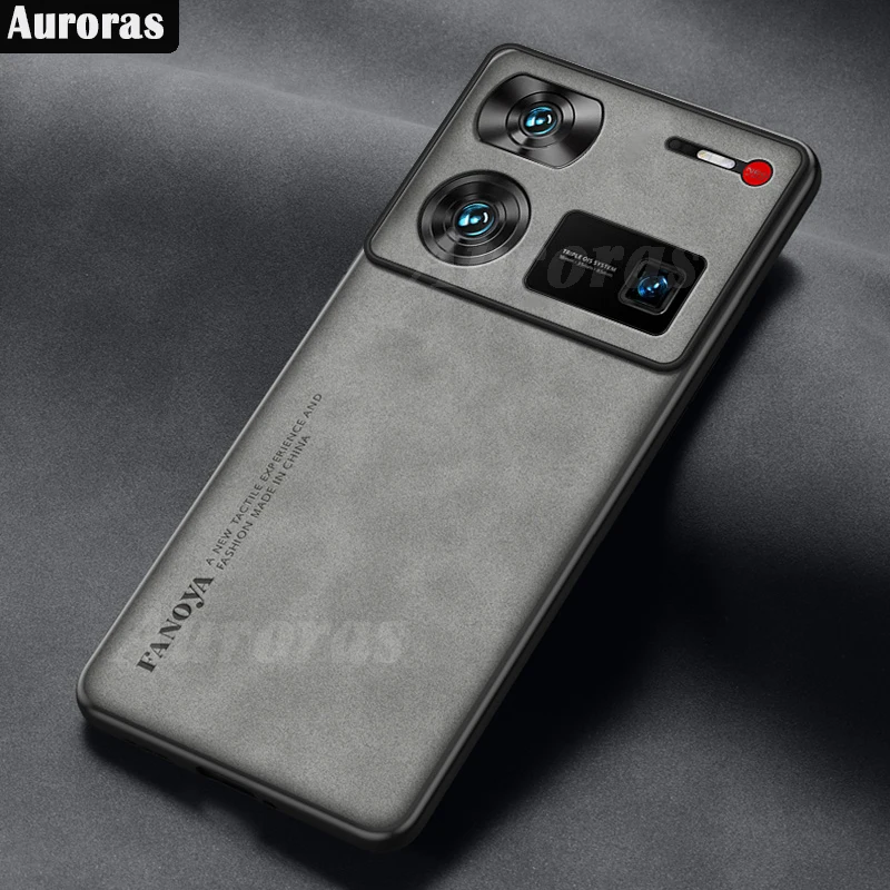 Auroras Per Zte Nubia Z60 Ultra Case Ultra-Sottile Peluche Opaco Tpu Antiurto Soft Shell Per Nubia Z50 Ultra Cover Fundas
