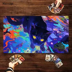 Premium Gaming Desk Mat - Ultimate Playmat for Trading Card Games and PC Accessories (BROWN)