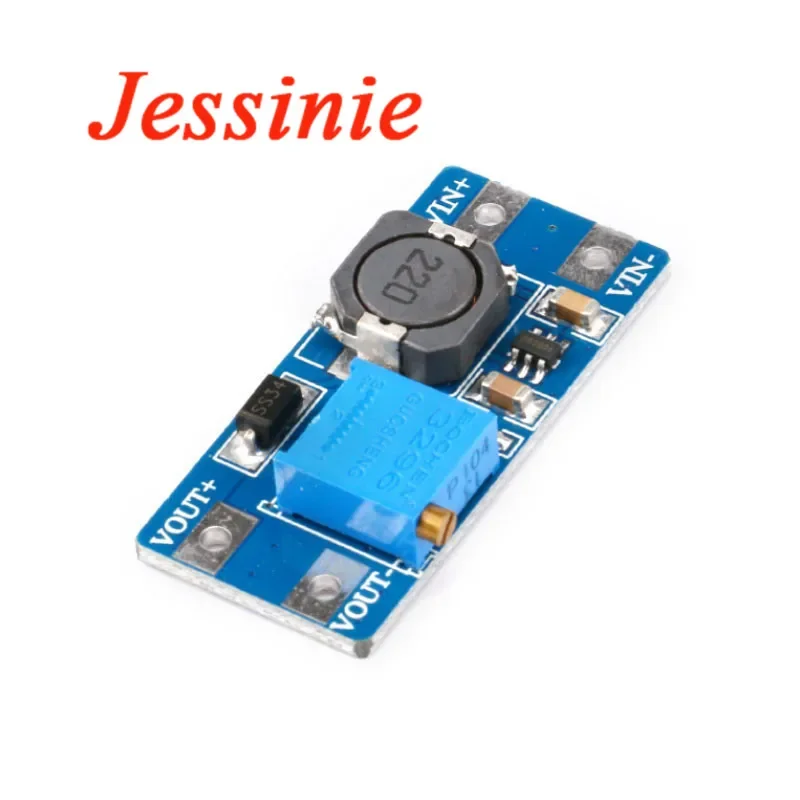 Adjustable DC-DC Boost Converter Module - Power Board Booster (10-Pack/Single Unit)