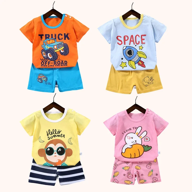 Ensemble Vêtement Enfant Manches Longues – Motif Squelette Dessin Animé – Haut + Pantalon Décontracté
