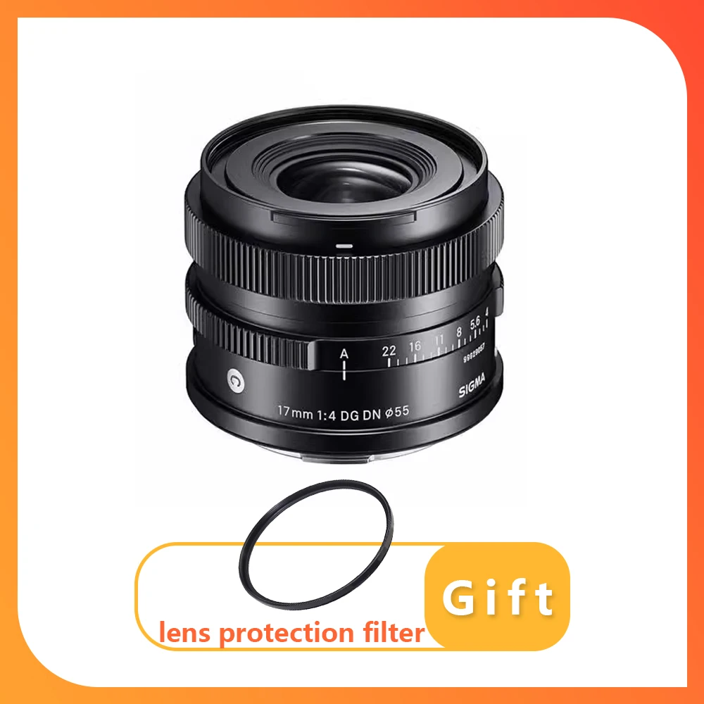 Sigma 17Mm F4 Dg Dn Contemporary Lens For Sony E Mount Or L Mount