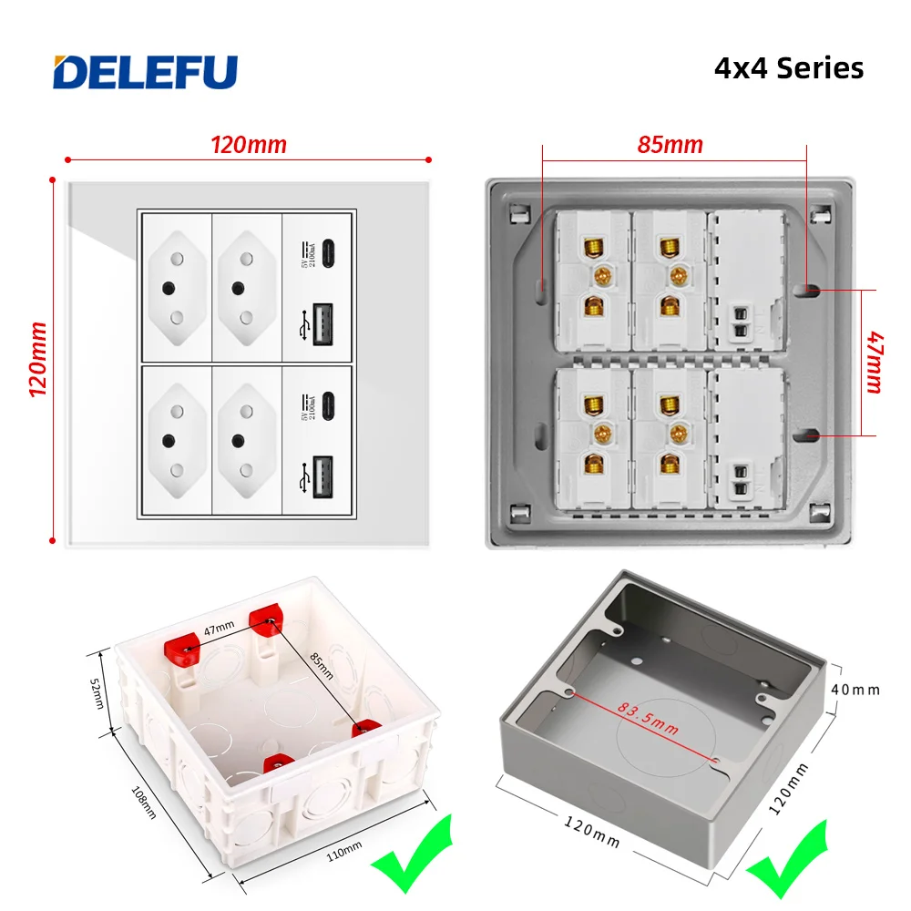 luz escritorio branco 10a 20a 4x4 carga rapida 01