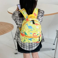 Children's Cartoon Dinosaur Backpacks for Teenager Cute Kindergarten Schoolbag Waterproof Kids Book bags Boys Girls Animal Bag 2