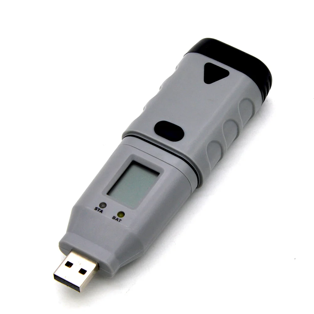

Mini Pocket USB LCD Temperature USB interface Temperature & Humidity Data Logger Data Logger With DGraph Data Analysis