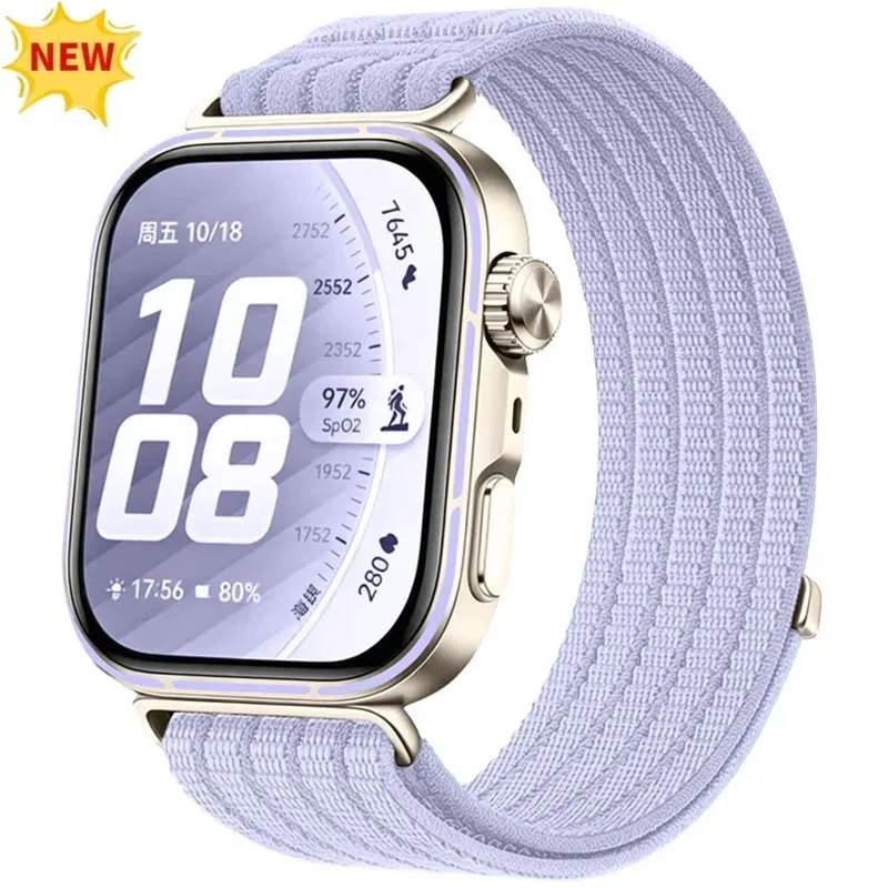 Premium Nylon Loop Strap - Braided, Comfortable, Breathable Band for Smartwatch