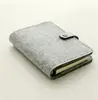 A5 A6 Felt Shell Notebook Cloth Fabric Notebook Ring Binder Diary Notebook Paper Holder Portable Diary Stationery Gift NEW 2