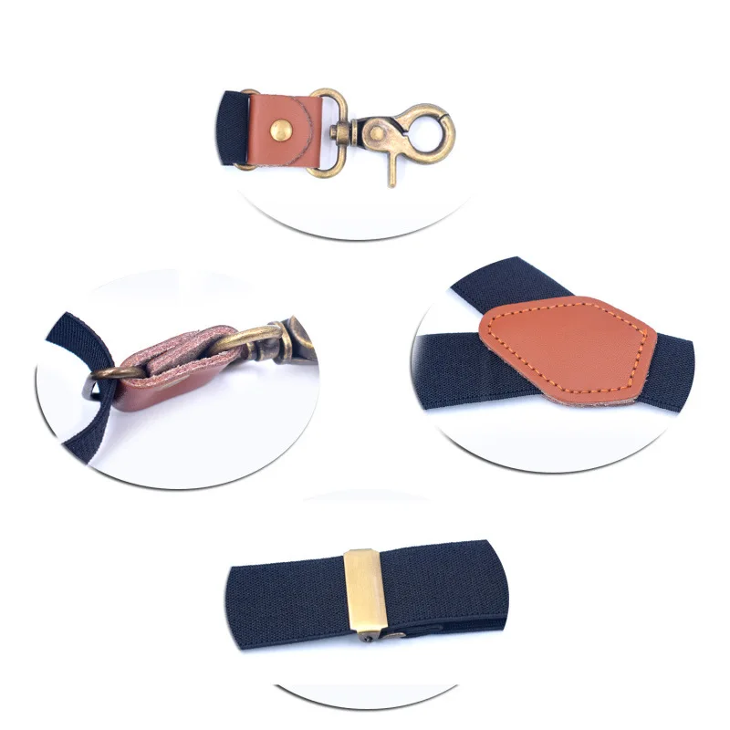 Men\'s Vintage stripe suspenders Y Back 3 Hooks Suspenders man for Pants Casual mens Trouser Suspenders Fashion Adjustable Braces