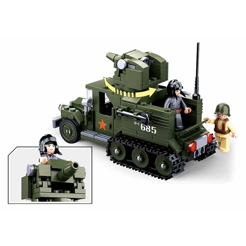 Sluban M38-B0837 | Set Hummer H2 Veicolo D'Assalto | Blocchi Costruzione Compatibili | Giocattolo Educativo Per Bambini - 3