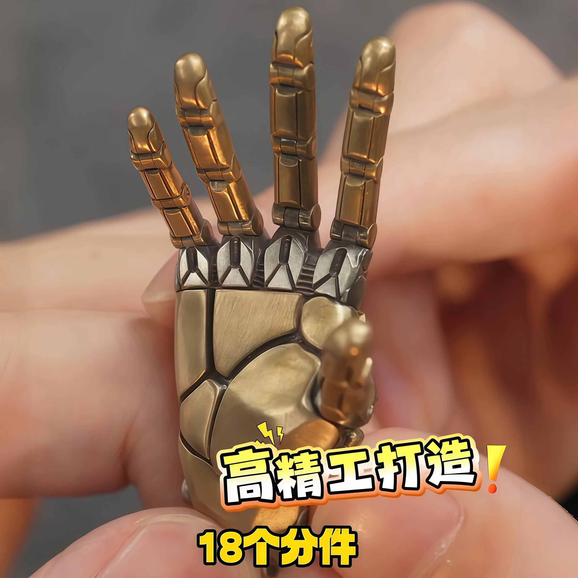 Mechanical Hand Necklace Pendant - Vintage Style Collectible Jewelry ...