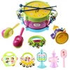 Children Hand Drumming Plastic Early Education Puzzle Musical Instrument Toys Parent-child Interaction Sound Cognition TMZ 1