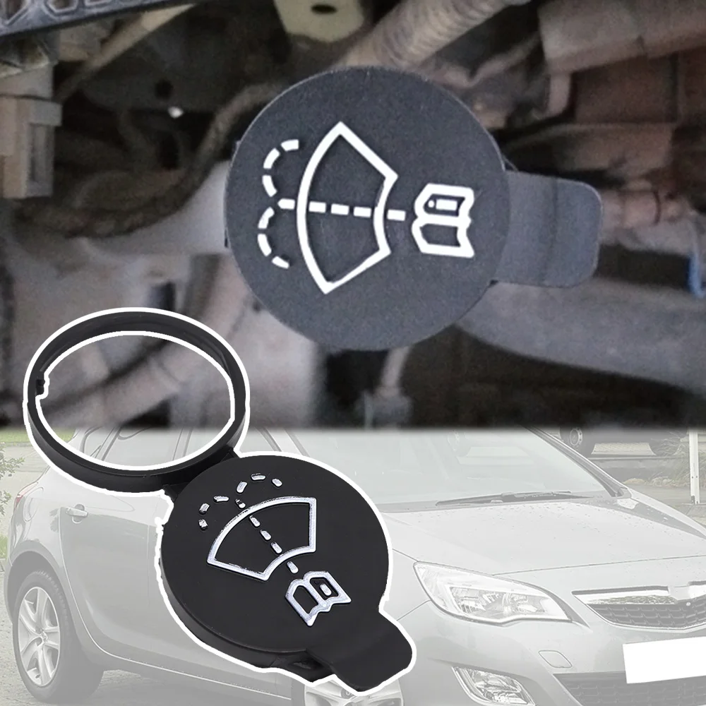 

For Vauxhall Opel Astra J K P10 2010 - 2015 2016 2017 Car Windshield Wiper Washer Tank Fluid Cap Screenwash Cover Replacement