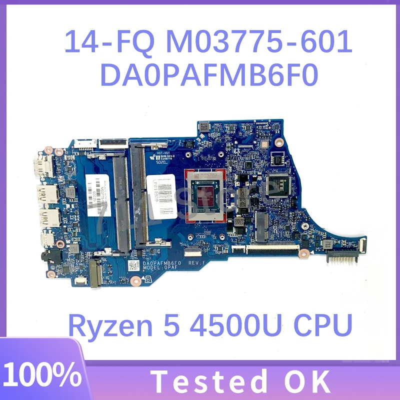 

Оригинальная системная плата для ноутбука HP 14-FQ 14S-FQ 14S-FR, 100% Протестировано